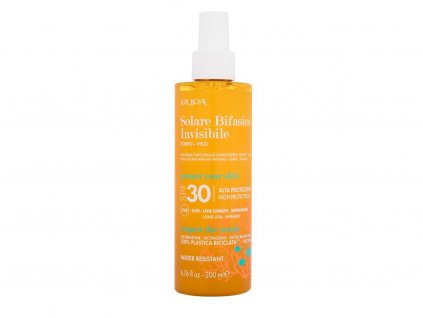 Pupa Invisible Sunscreen SPF30 Two-Phase Opalovací sprej 200 ml  SPF30