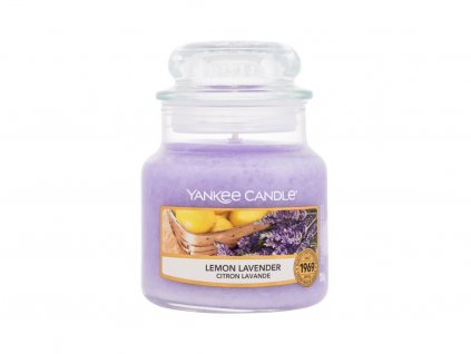Yankee Candle Lemon Lavender Vonná svíčka citron, levandule, tangerinka 104 g
