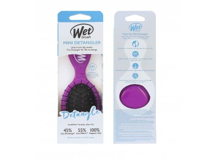 Wet Brush Mini Detangler kartáč na vlasy Purple