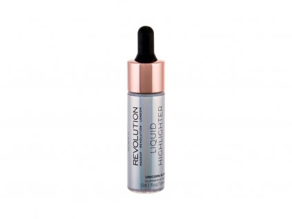 Makeup Revolution London Liquid Highlighter Unicorn Elixir Rozjasňovač 18 ml