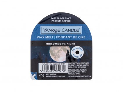 AKCE!!! Yankee Candle Midsummer´s Night bergamot, bylinný tón, citrusy, limetka Vonný vosk 22 g