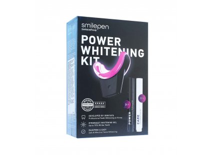 Smilepen Power Whitening Kit sada pro bělení zubů s LED akcelerátorem