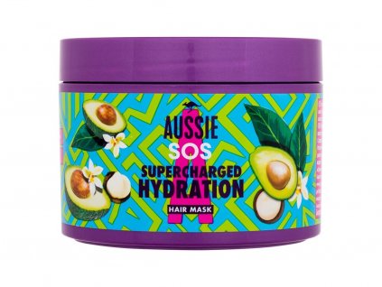 Aussie SOS Supercharged Hydration Hair Mask Maska na vlasy 450 ml