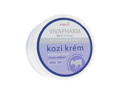 VivaPharm Krém na obličej a tělo s kozím mlékem 250 ml