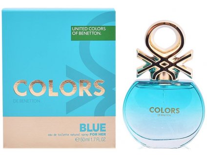 Benetton Colors de Benetton Blue toaletní voda 50 ml Pro ženy