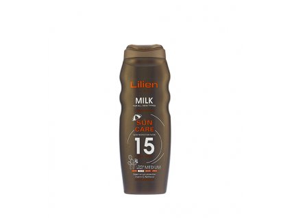 Lilien Sun Active opalovací mléko SPF 15 200 ml