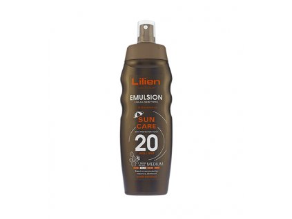 Lilien Sun Active opalovací emulze SPF 20 200 ml