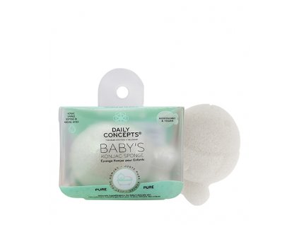 Daily Concepts Baby's Pure Konjac Sponge dětská houbička na koupání