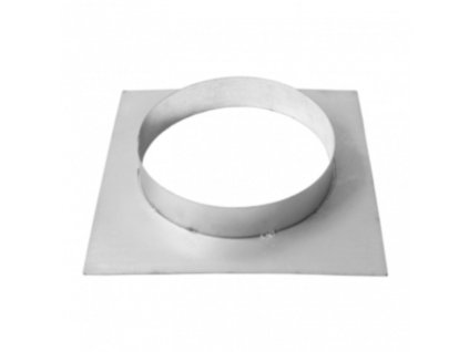 Kanálový nástavec na čtvercové desce z pozinku Spiro Ventila