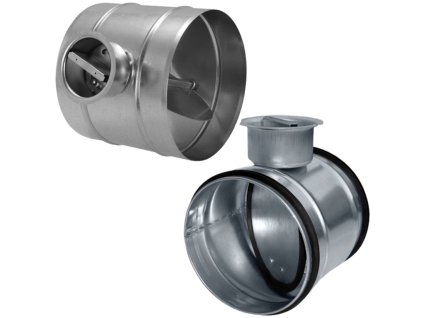 Ovládací klapky Spiro potrubí Ventila