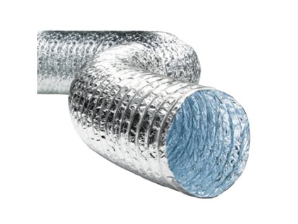 ALU Hygienic ohebná hliníková hadice Ventila