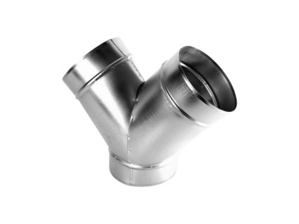 Symetrická 45° rozbočka Spiro potrubí Ventila