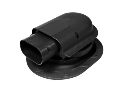 Solární průchodové prvky CLASSIC - rovný plech (Barva Černá)