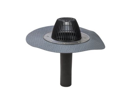 AM střešní vpusť PVC (Barva Tmavě šedá, Průměr [mm] Ø 75)