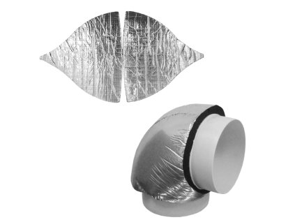 Izolace Na Kruhovou Odbočku 90° VentilaPlast Ventila