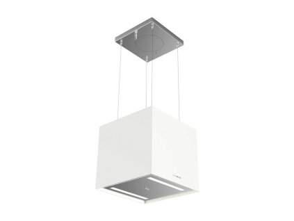 SOFT CUBE F40 Ostrůvková digestoř (Barva Bílá, Šířka 41 cm, Výkon 280 | 400 | 570 | INT 700 m3/h)