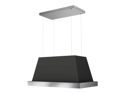 THEA ISOLA EV8 MATT F80 bez rámu Ostrůvková digestoř (Barva Tmavě šedá, Šířka 80 cm, Výkon 310 | 470 | 620 | INT 740 m3/h)