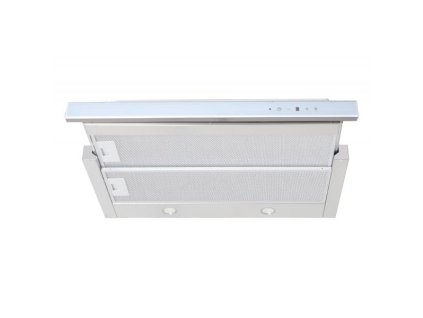 CATA EMPIRE VD 206060 Bílé sklo + DÁLKOVÉ OVLÁDÁNÍ Odsavač par (Šířka 60 cm, Barva Nerez, Výkon 200 m3/h)