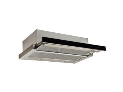 CATA EMPIRE VD 206060 Černé sklo + DÁLKOVÉ OVLÁDÁNÍ Odsavač par (Šířka 60 cm, Barva Nerez, Výkon 200 m3/h)