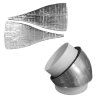 Izolace pro kruhovou odbočku 45° VentilaPlast Ventila