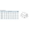 Vents KSB (Průměr [mm] Ø 100, Průtok vzduchu [m3/h] 240)