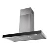 STILO GLASS SMART X/BK Komínová digestoř (Barva Nerez / černá, Šířka 60 cm, Výkon 290 | 460 | 610 | INT 710 m3/h)