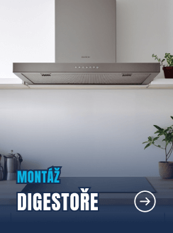 Montáž digestoře