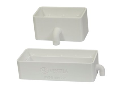 Hranatá výpusť kondenzátu / kondenzační jímka HVK-B / HVK-P Ventila