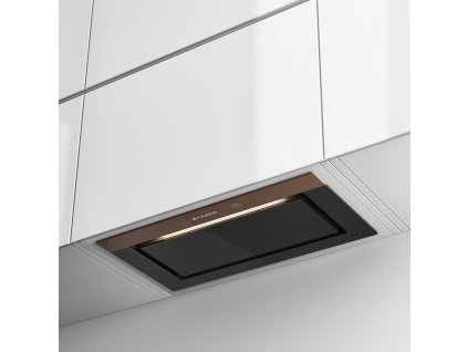 BI-AIR KL Vestavná digestoř (Barva Černé / hnědé sklo, Výkon 260 | 410 | 580 | INT 670 m3/h, Šířka 52 cm)