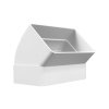 Vertikální odbočka plochého potrubí 55x110 45 stupňů VentilaPlast Ventila