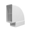 Plastové hranaté horizontální koleno Ventila 55x110 90