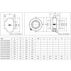 S&P RM ECOWATT (Průměr [mm] Ø 100, Průtok vzduchu [m3/h] 300)