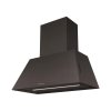 CHLOE A70 Komínová digestoř (Barva Šedá, Šířka 70 cm, Výkon 270 | 410 | 590 | INT 730 m3/h)