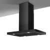 F54 S4 90 BK ostrůvkové (Varianta Barva: Černá, Model: F54 S4 90 BK, Výkon: 250 - 626 m3/h, Výstupní hrdlo: 150 mm, Šířka: 90 cm)