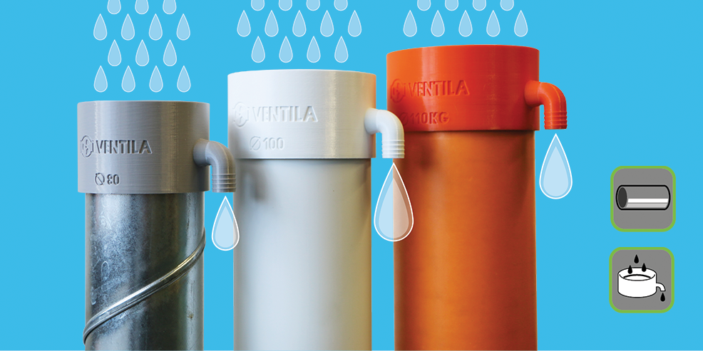 Výpusť kondenzátu