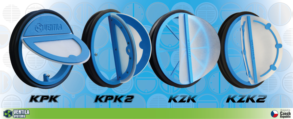 Zpětné klapky do potrubí