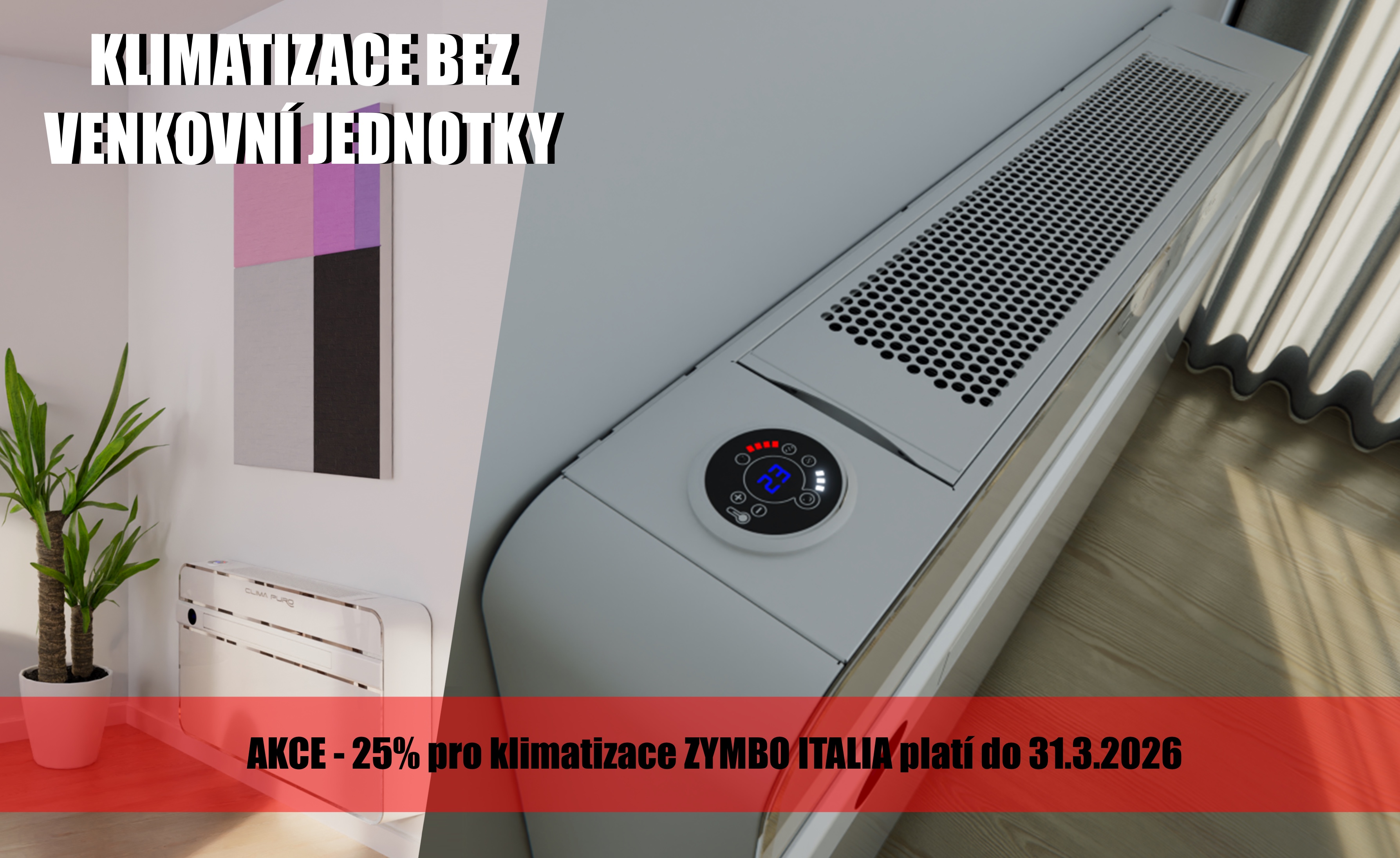 Klimatizace zymbo silent sleva 2.