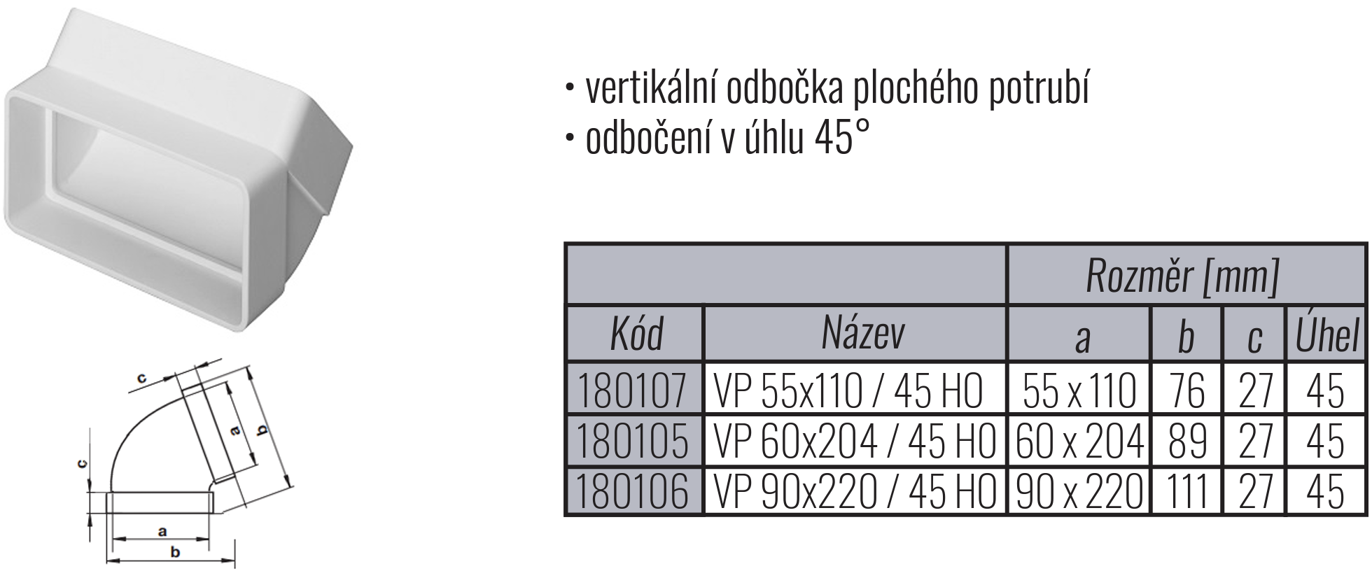 hranata_vertikalni_odbocka_potrubi_45_ventilaplast