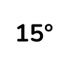 15°