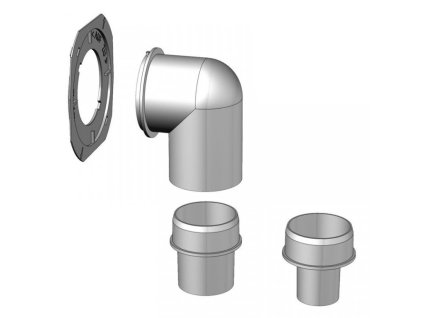 Sada Helios pro odsávání z WC mísy ventila vzduchotechnika
