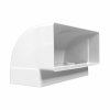 Vertikální odbočka plochého potrubí 90x220 90 stupňů VentilaPlast Ventila