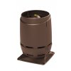 Odvětrávací vývod VILPE® FLOW Ø125 mm + montážní deska 250x250 mm
