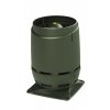 Odvětrávací vývod VILPE® FLOW Ø125 mm + montážní deska 250x250 mm