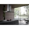 STILO GLASS SMART ISOLA X/BK A90 ostrůvkové (Barva Nerez / černá, Šířka 90 cm, Výkon 290 | 460 | 610 | INT 710 m3/h)
