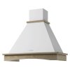 RANCH WH A90 bez rámu komínové (nástěnné) (Barva Bílá, Šířka 90 cm, Výkon 240 | 330 | 450 m3/h)