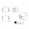 Tichy radialni ventilator do potrubi ISOR 450 E4 K 01 technicky vykres