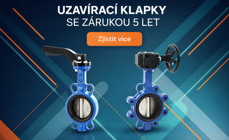 Mezipřírubové uzavírací klapky