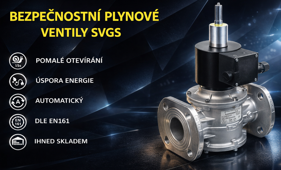 Plynový ventil SVGS