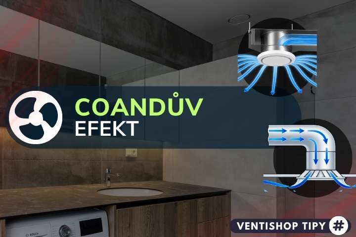 Coandův efekt ve vzduchotechnice: Proč je důležitý a k čemu se využívá?