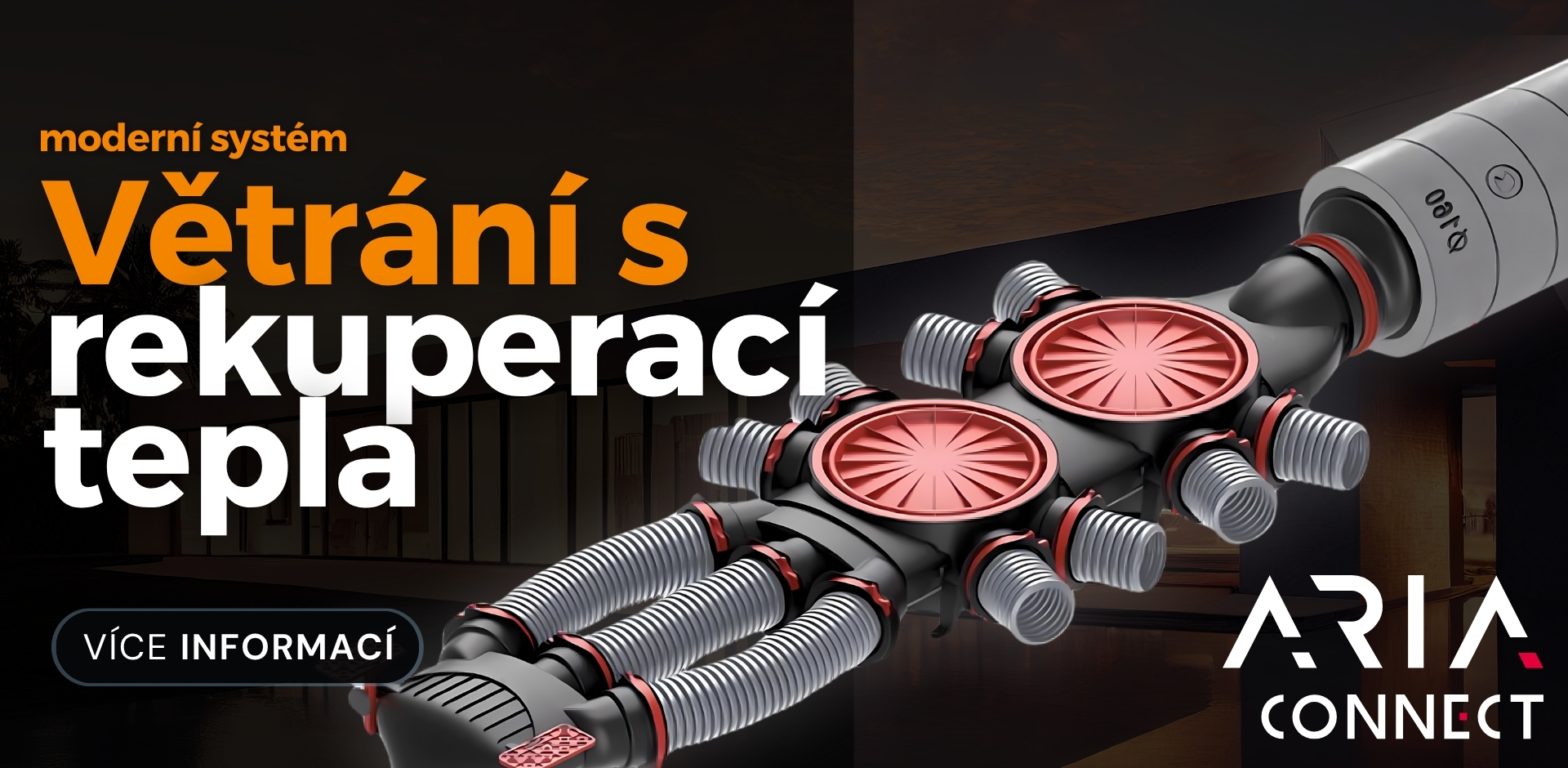 Systém Aria Connect s rekuperací tepla